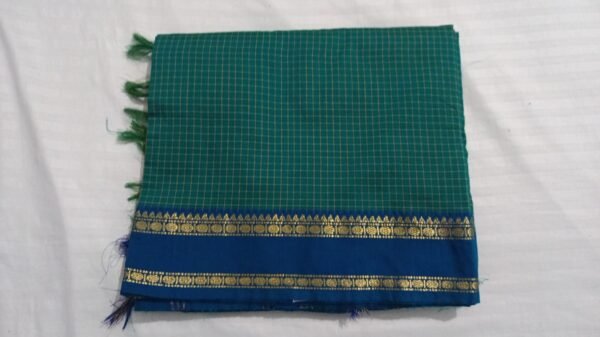 Elegant Cotton Saree with Rich Border and Stunning Color Combination