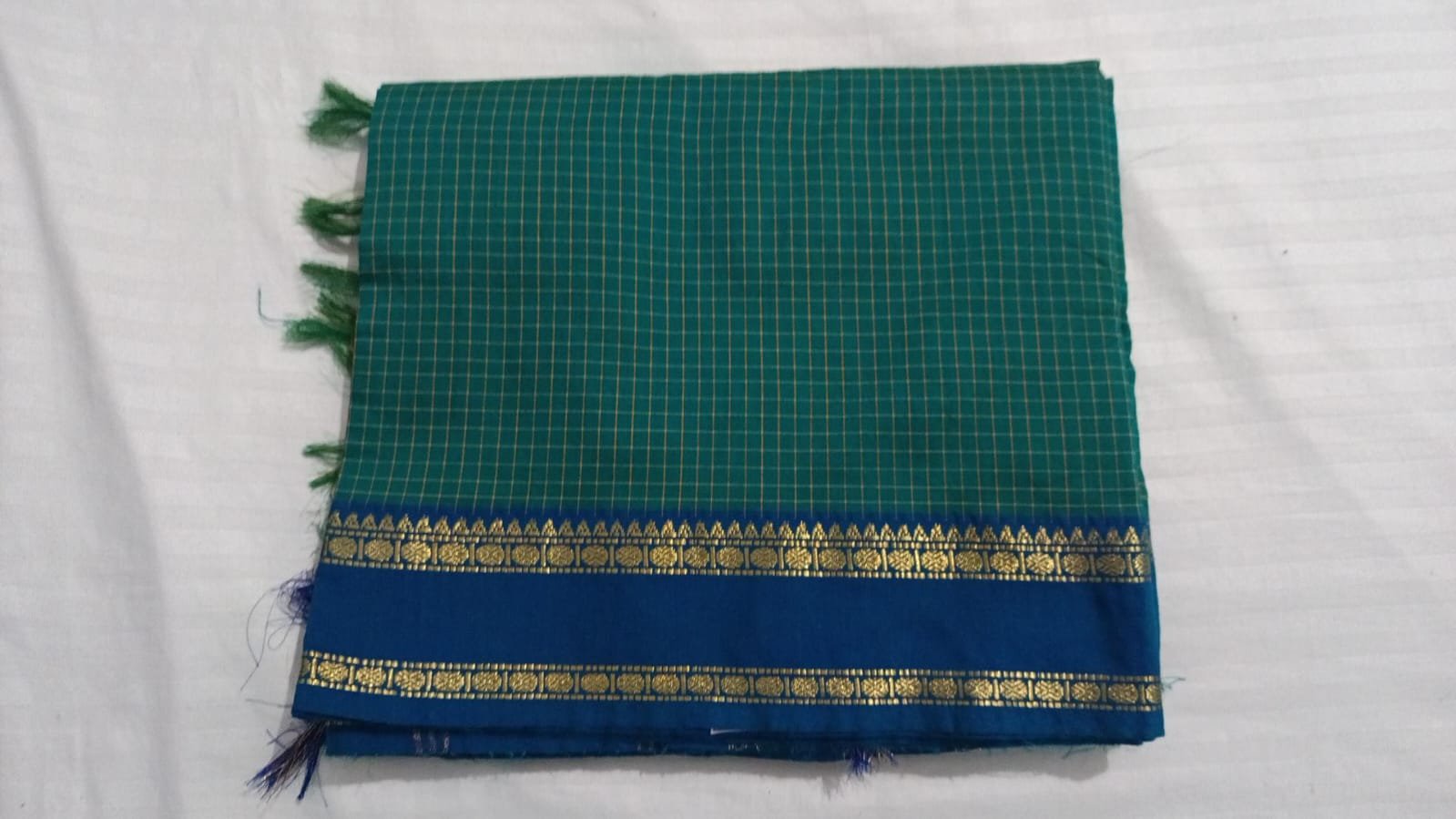 Elegant Cotton Saree with Rich Border and Stunning Color Combination