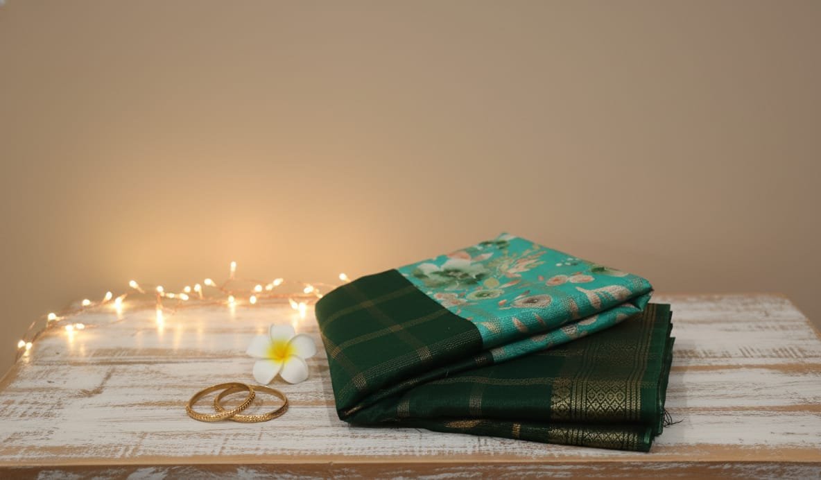 Premium Viscose Silk Saree with Traditional Bandhani Print – Festive Collection