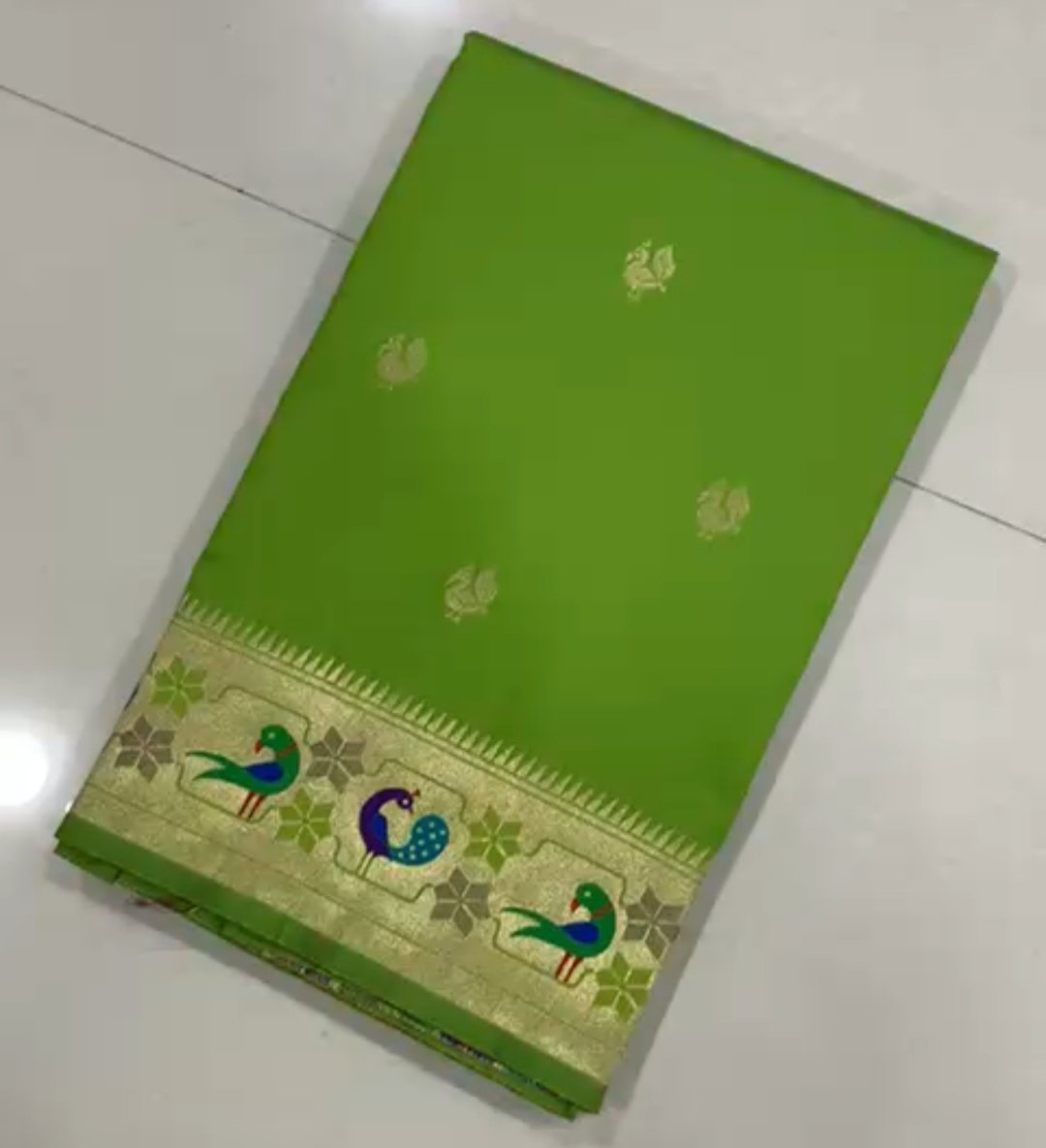 Paithani saree with a stunning and unique border